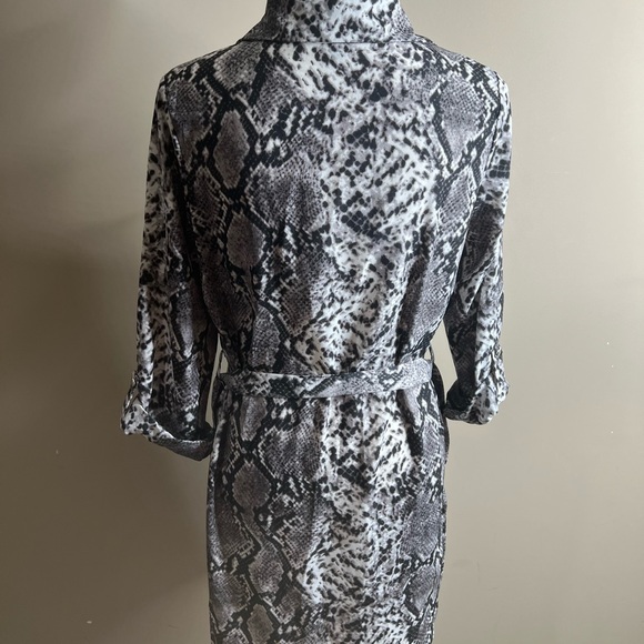 Parisian size 6 button front snake print dress - Picture 7 of 12